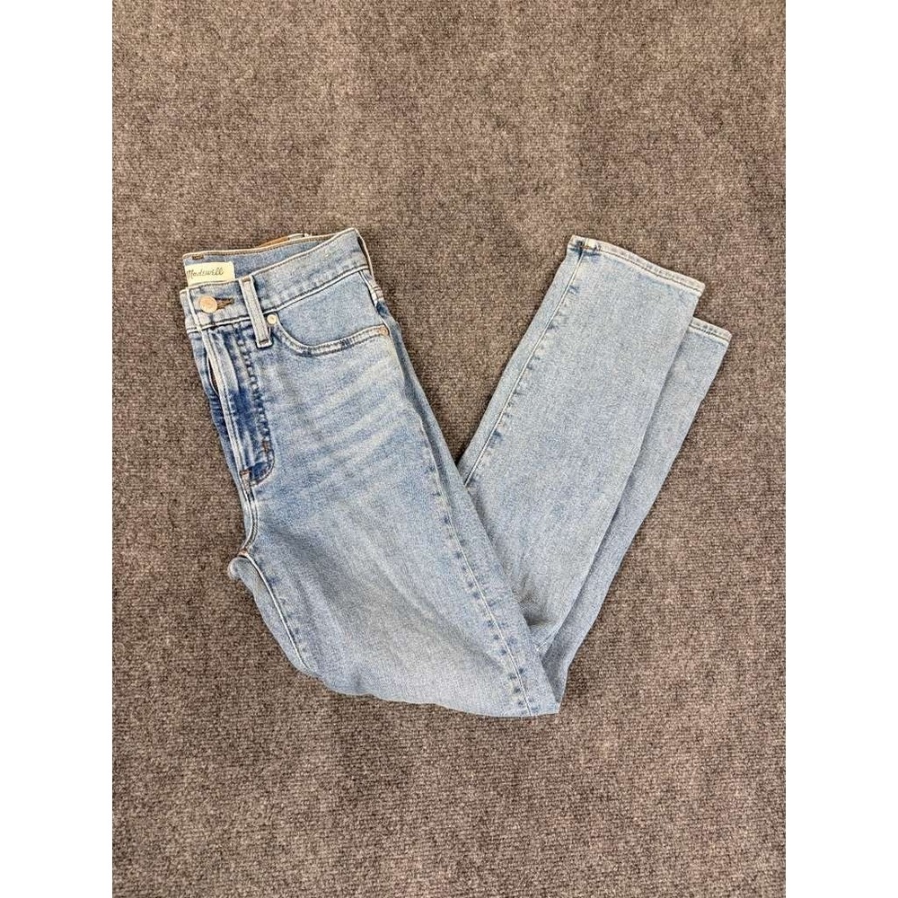 Madewell The Mid Rise Perfect Vintage Jean Women's Light Wash 24 High Rise Denim